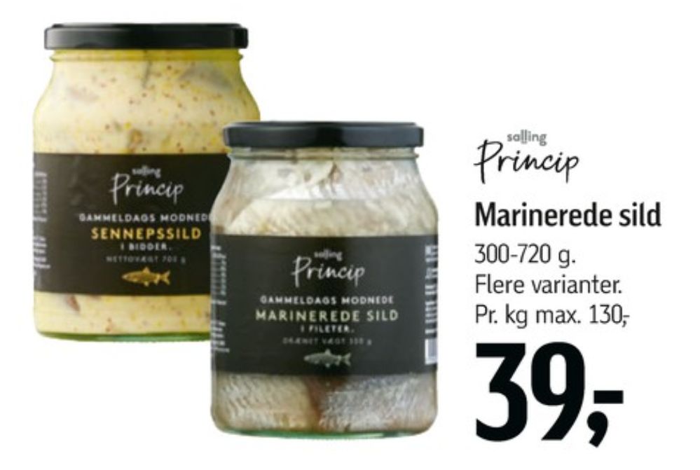 Salling Princip, Sild