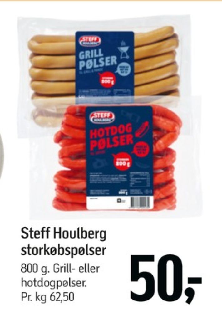 Steff Houlberg, Hotdogpølser