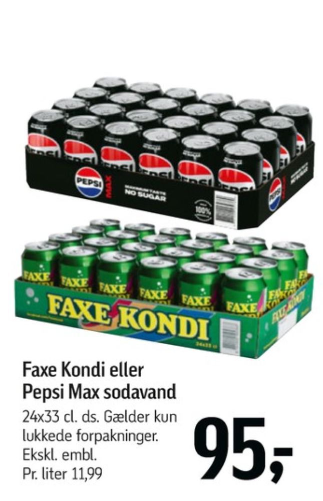 Pepsi Max, Cola 24 pk.