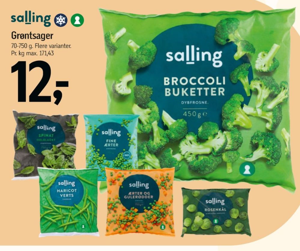 Salling, Haricots Verts