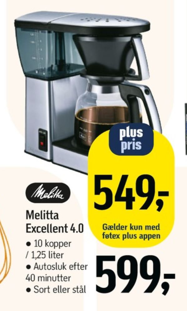 Melitta, Kaffemaskine