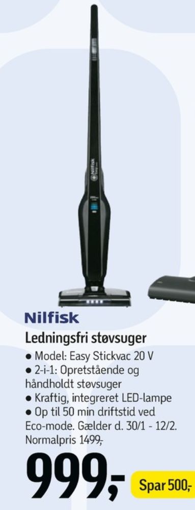 Nilfisk, Støvsuger