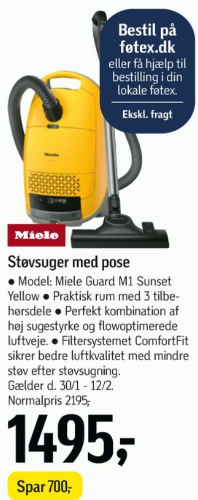 Miele, Støvsuger