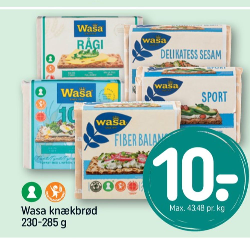 Wasa, Delikatesse Sesam knækbrød