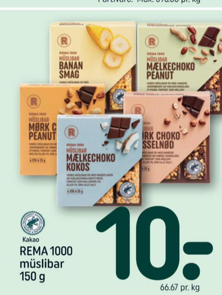 Rema 1000, Myslibar