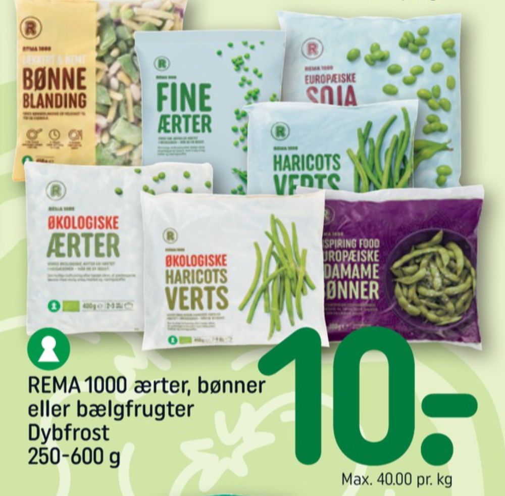 Rema 1000, Haricots Verts