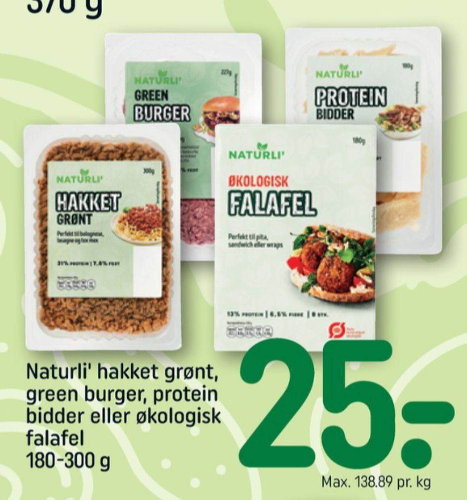 Naturli', Plantefars