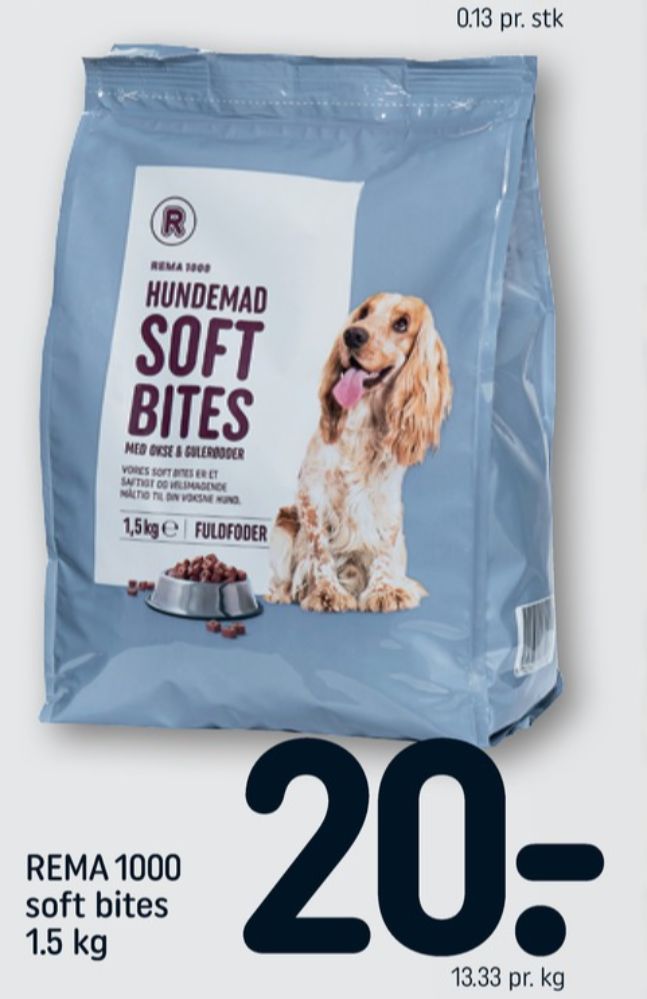 Rema 1000, Hundefoder