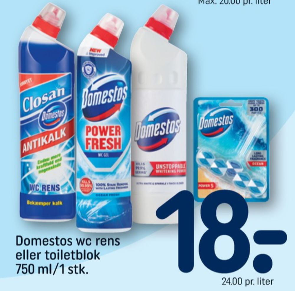 Domestos, WC-flush