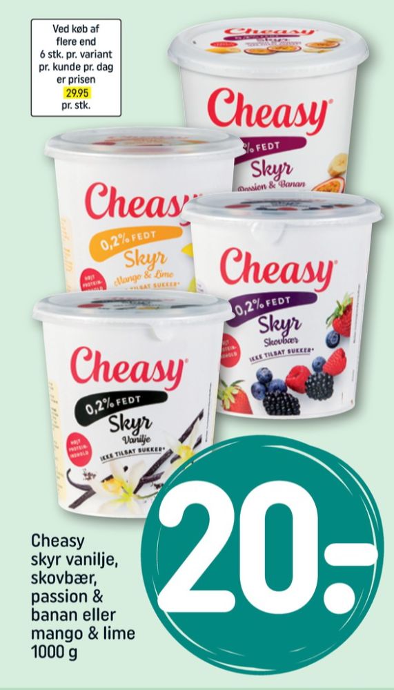 Cheasy, Passion & Banan Skyr