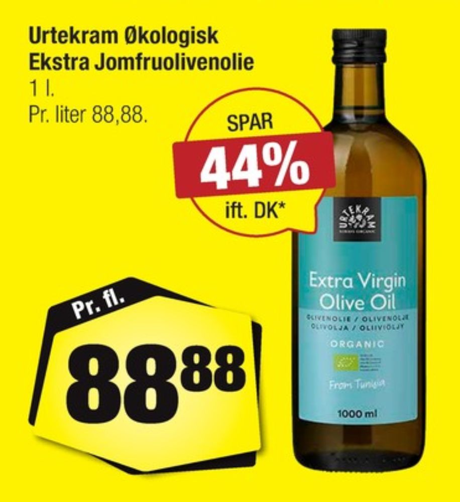 Urtekram, Olivenolie