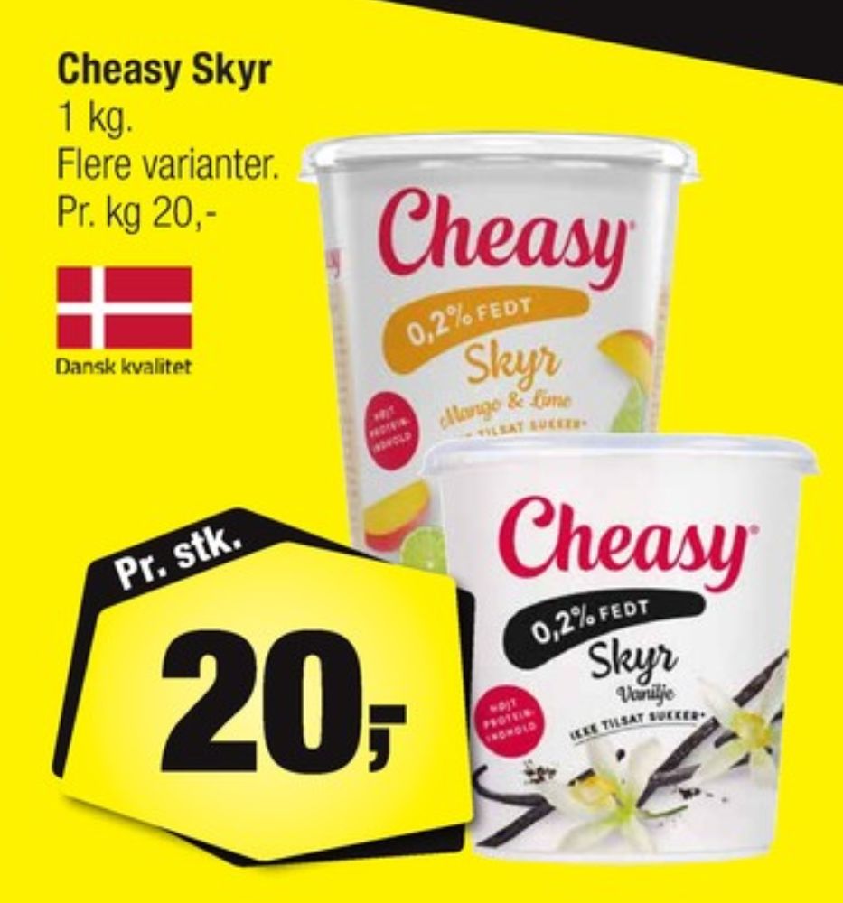 Cheasy, Mango & Lime Skyr 