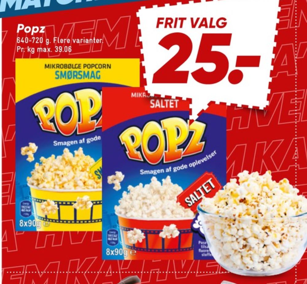 Popz, Popcorn Salted