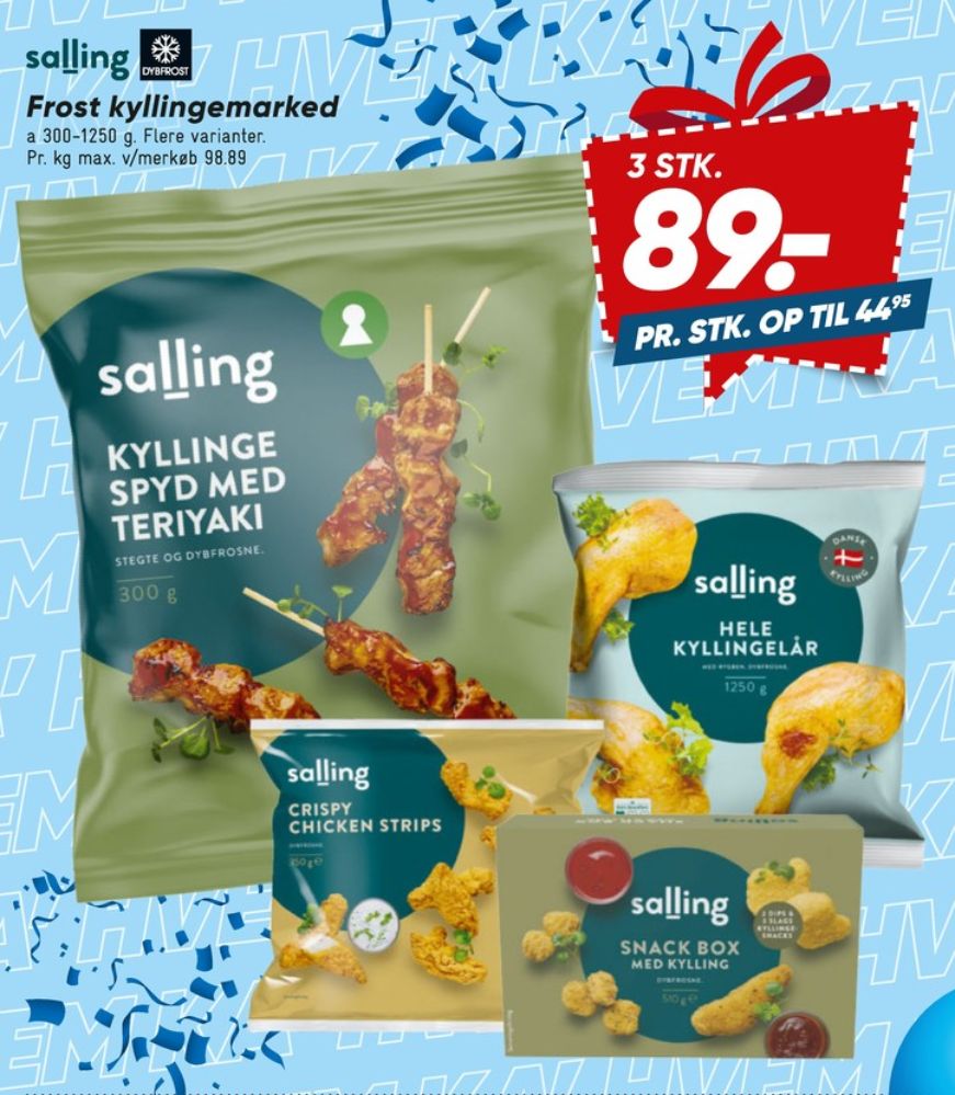 Salling, Kyllingelår