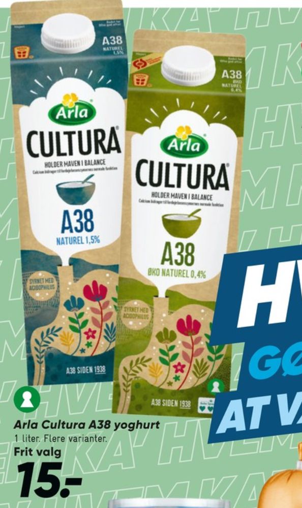 Cultura, A-38 Øko Naturel 0,4%