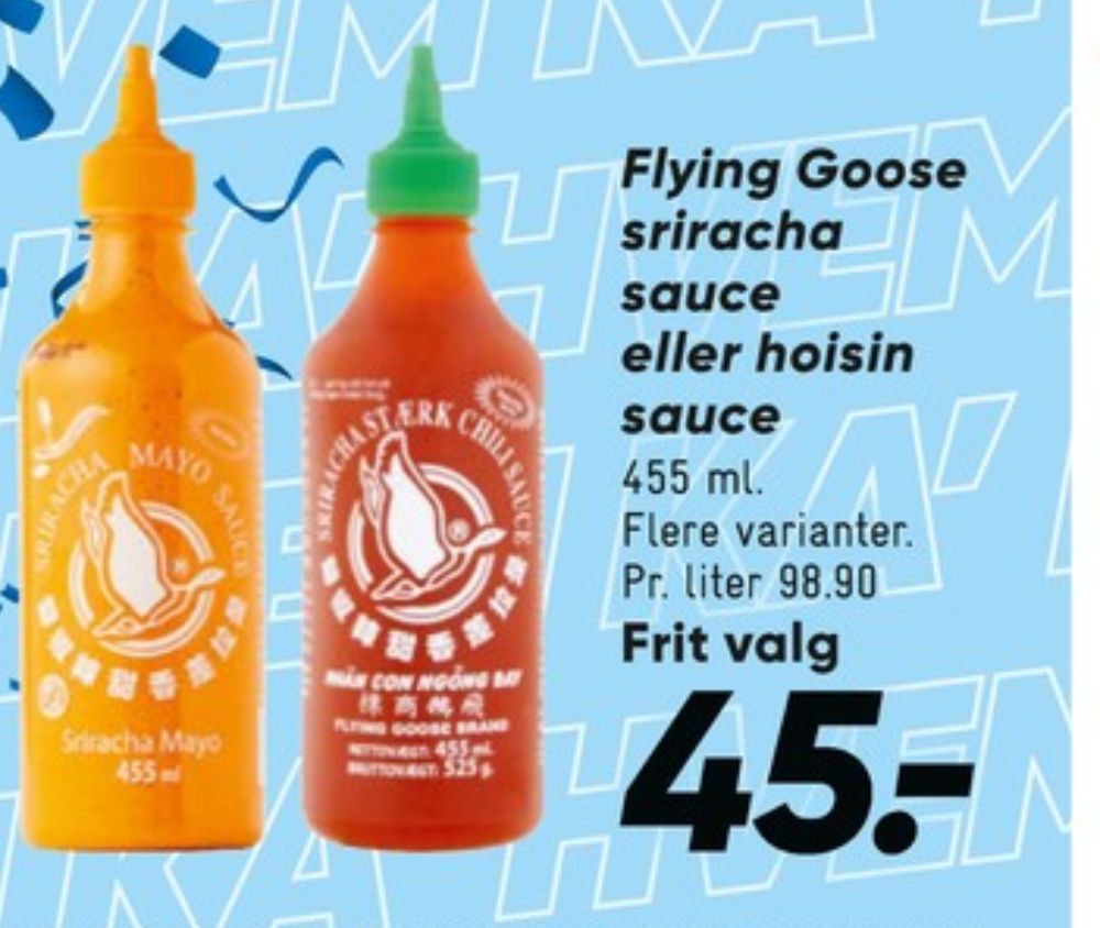 Flying Goose, Sriracha Sauce