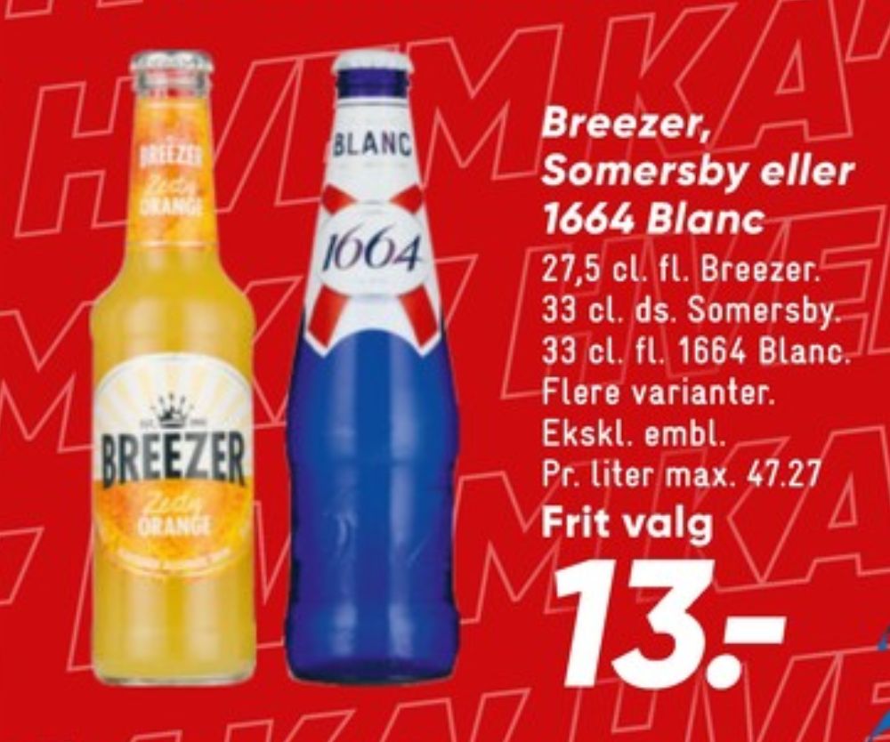 Bacardi Breezer, Zesty Orange RTD