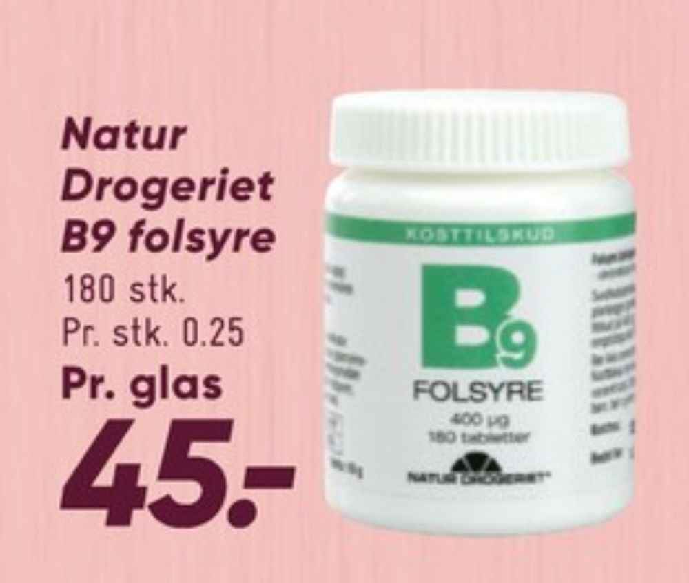 Natur Drogeriet, Kosttilskud