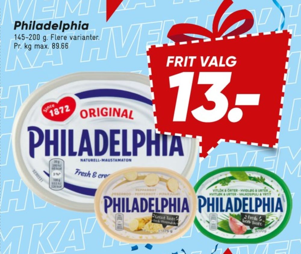 Philadelphia, Flødeost Original