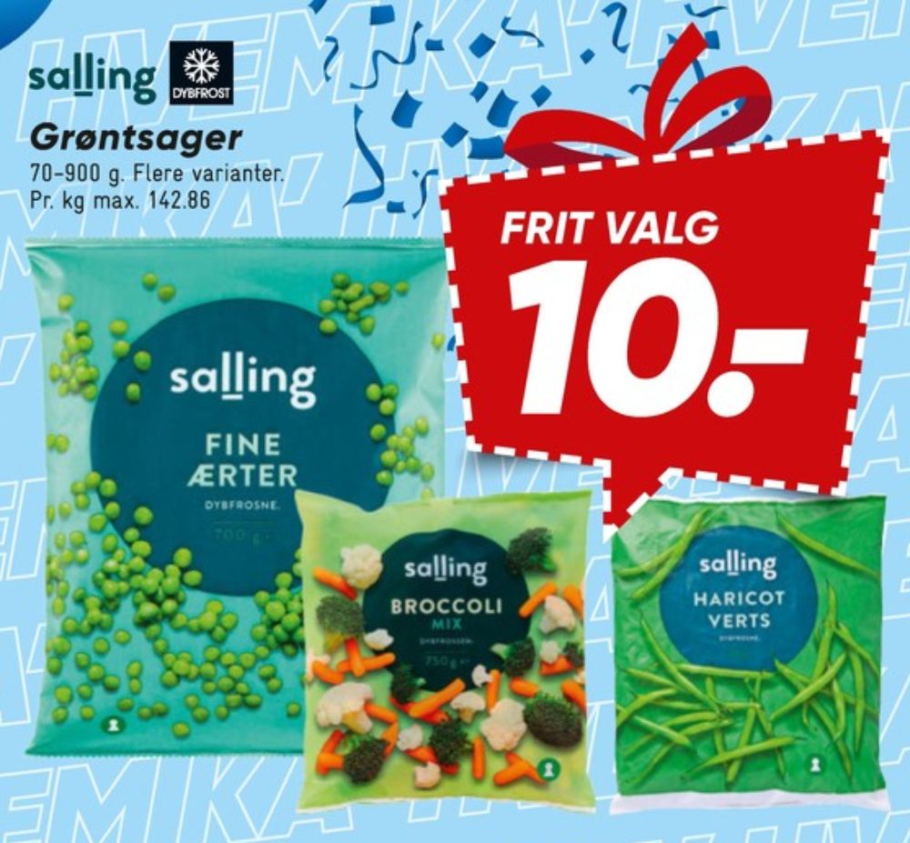 Salling, Haricots Verts