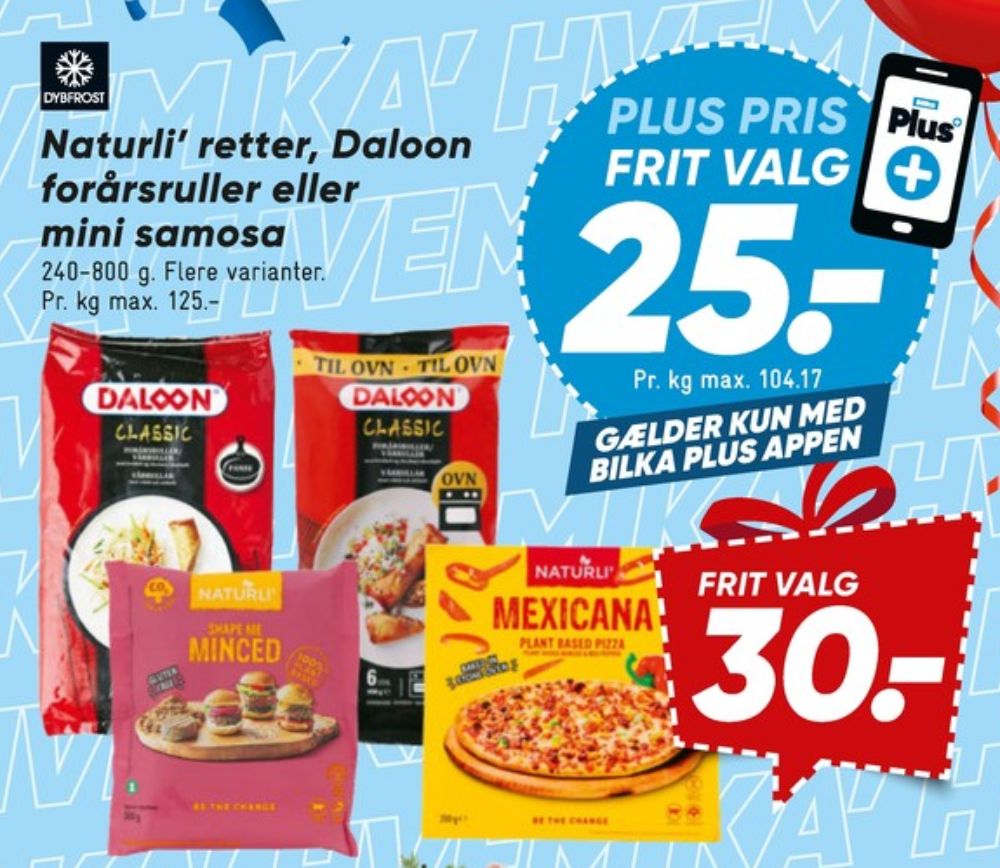 Daloon, Forårsruller