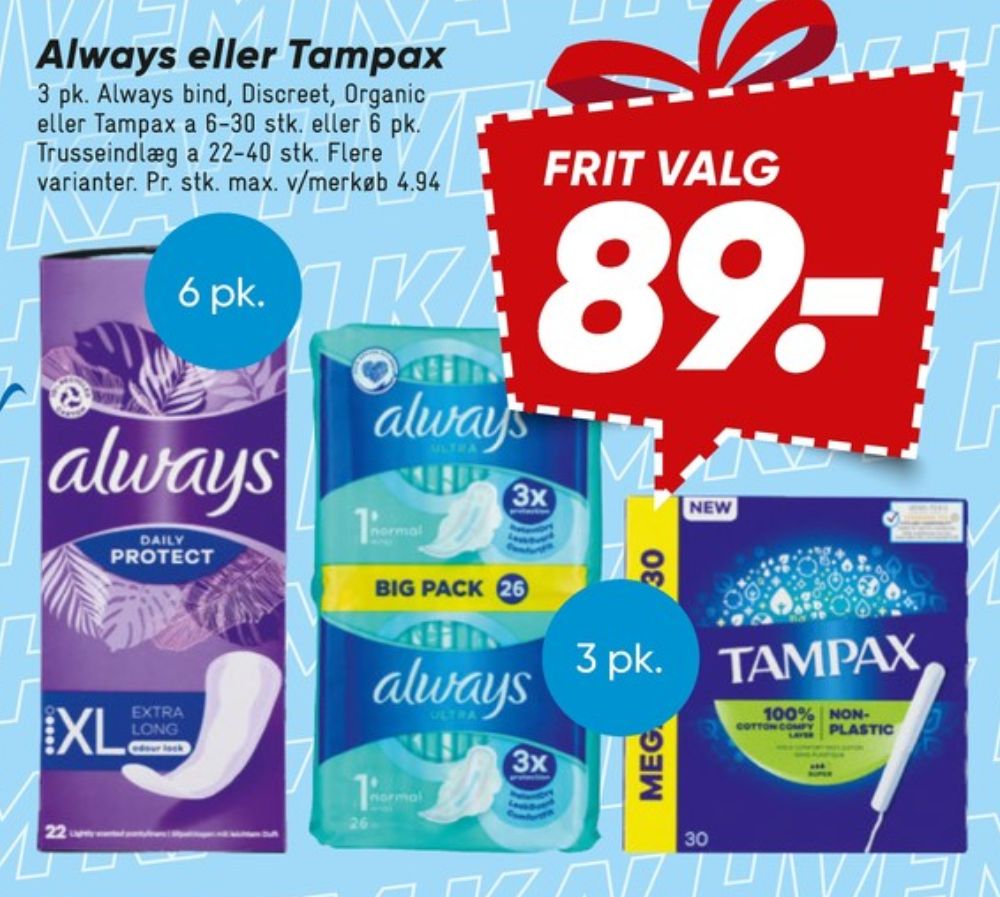 Always, Trusseindlæg