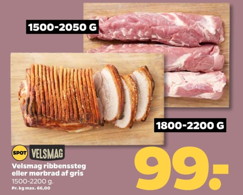 Velsmag, Grisemørbrad