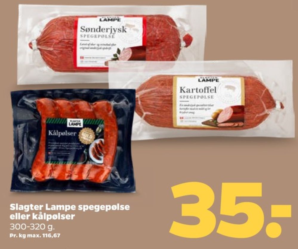 Slagter Lampe, Kålpølser