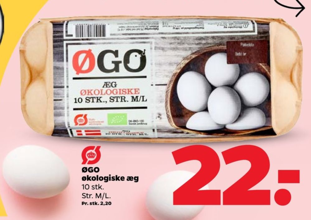 ØGO, Økologiske æg M/L