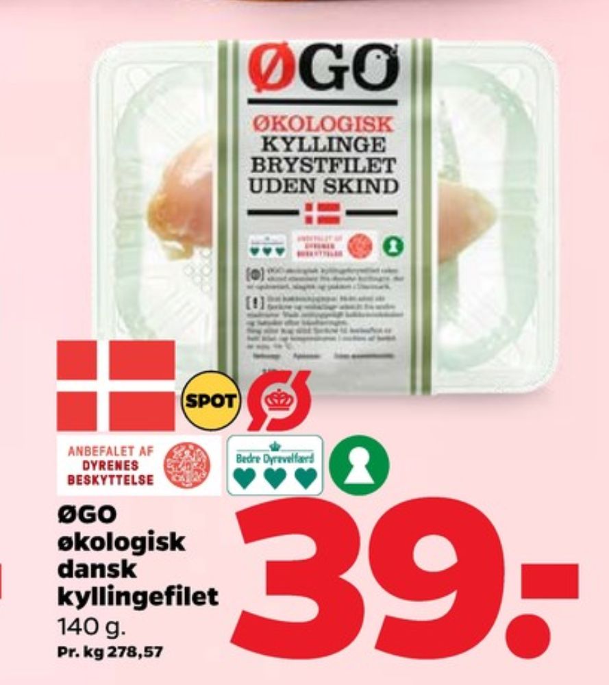 ØGO, Kyllingebrystfilet