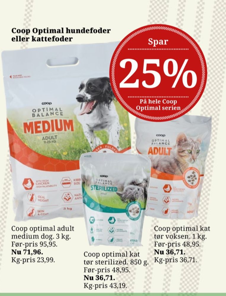 Coop, Hundefoder