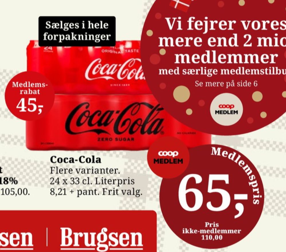 Coca Cola Zero, Cola 24 pk.