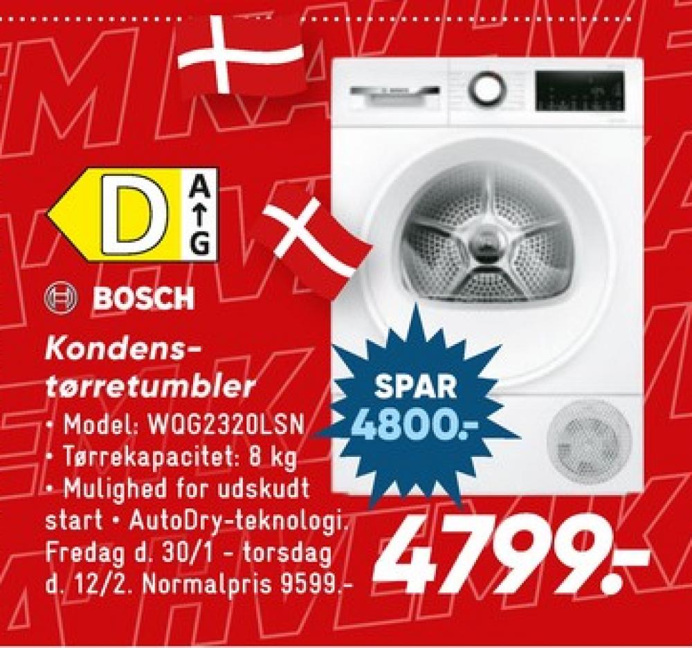 Bosch, Tørretumbler