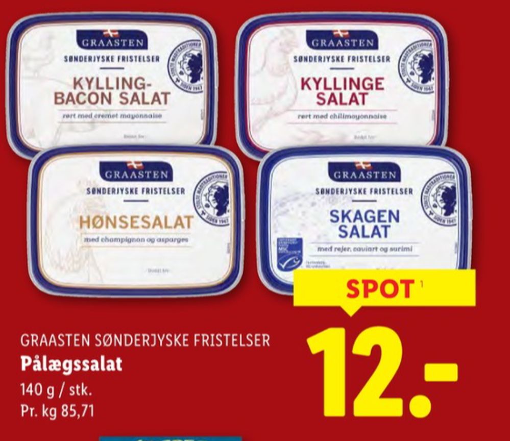 Graasten Sønderjyske Fristelser, Hønsesalat