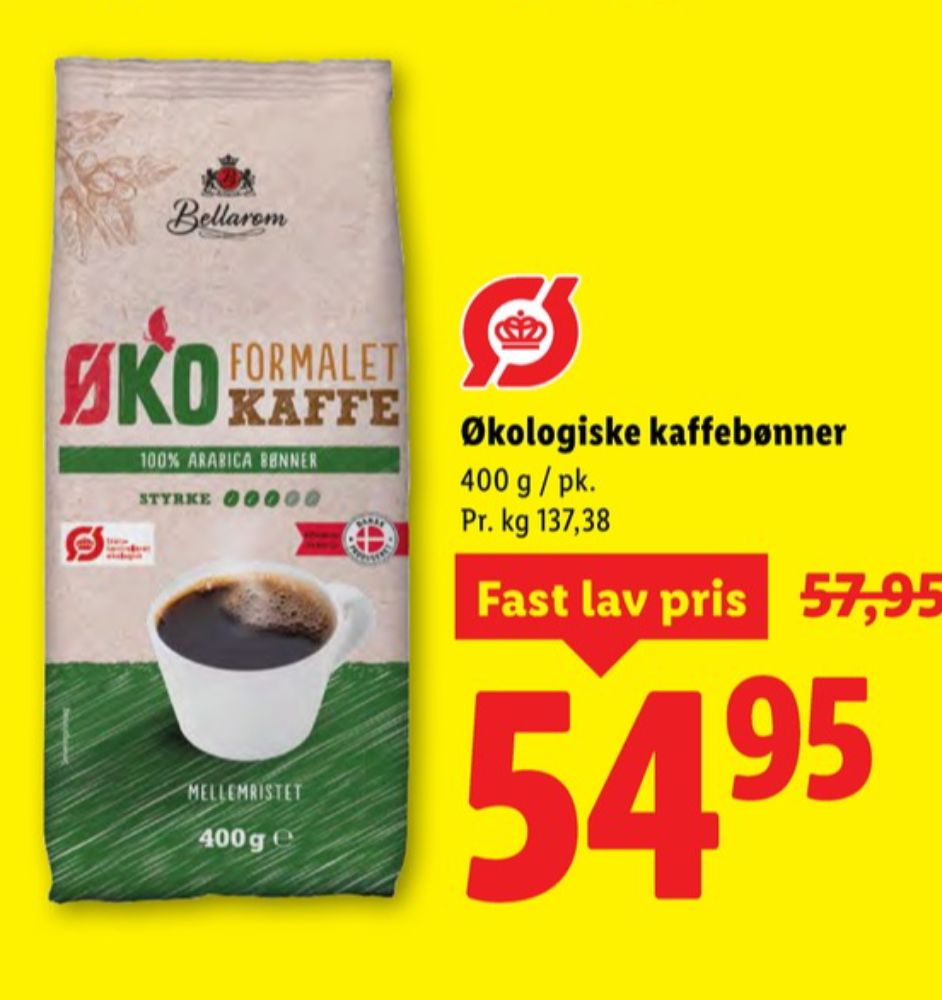 Bellarom, Kaffebønner