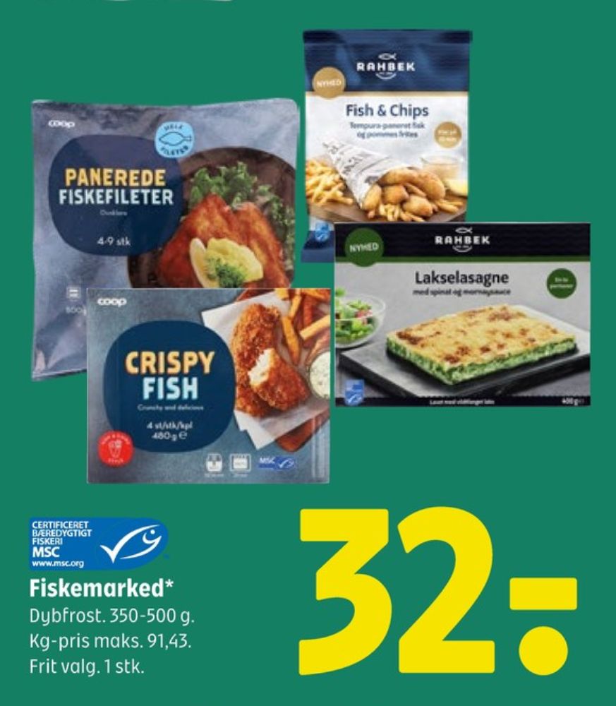 Rahbek, Lakselasagne