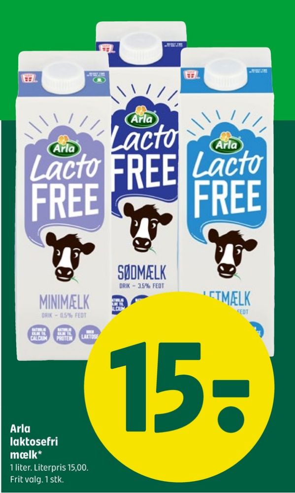 Arla Lacto FREE, Sødmælk