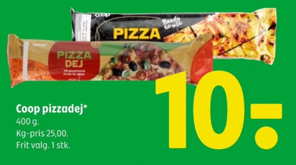Coop, Pizzadej