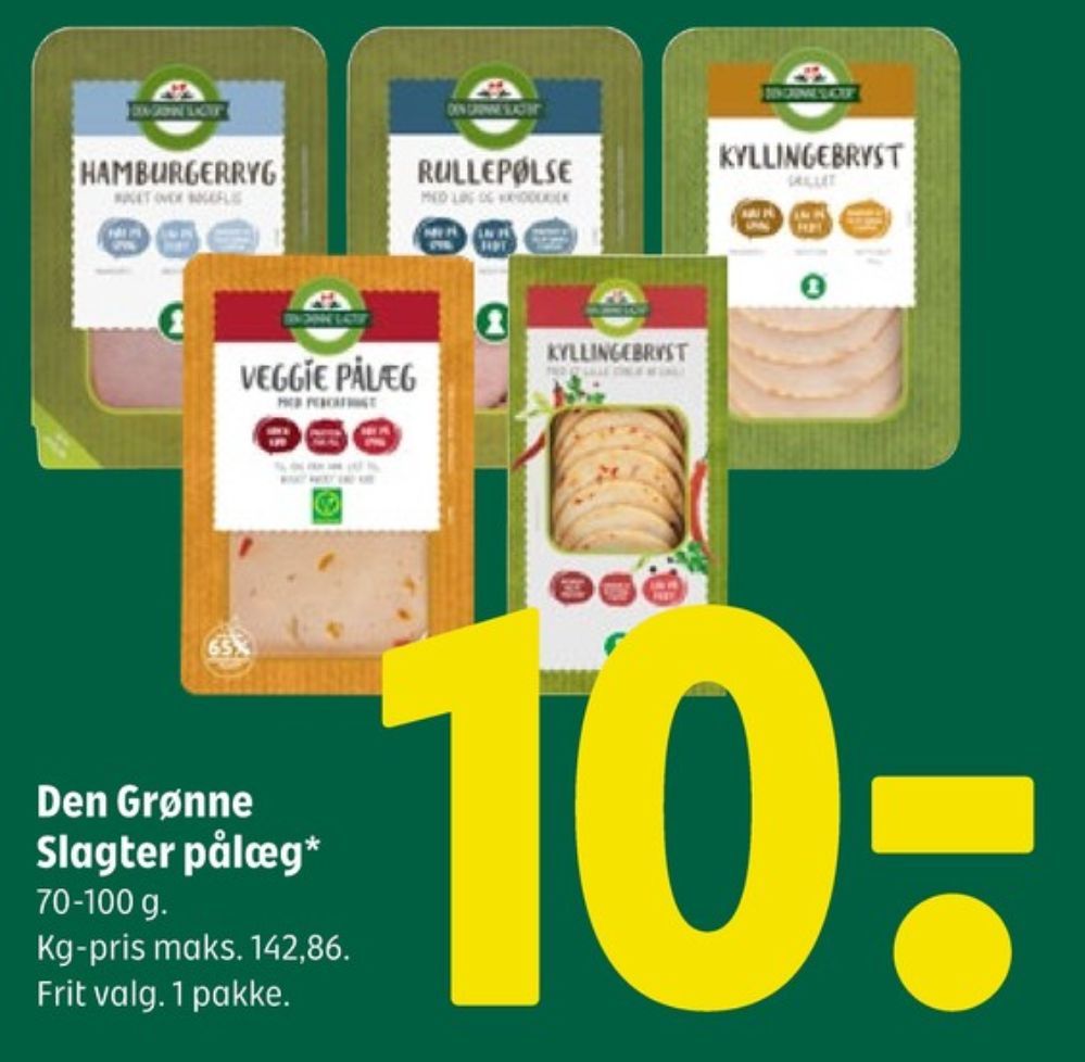 Den Grønne Slagter, Veggiepålæg Peberfrugt