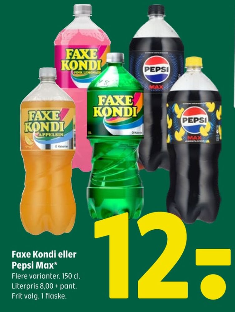 Faxe Kondi 0 Kalorier, Sportssodavand