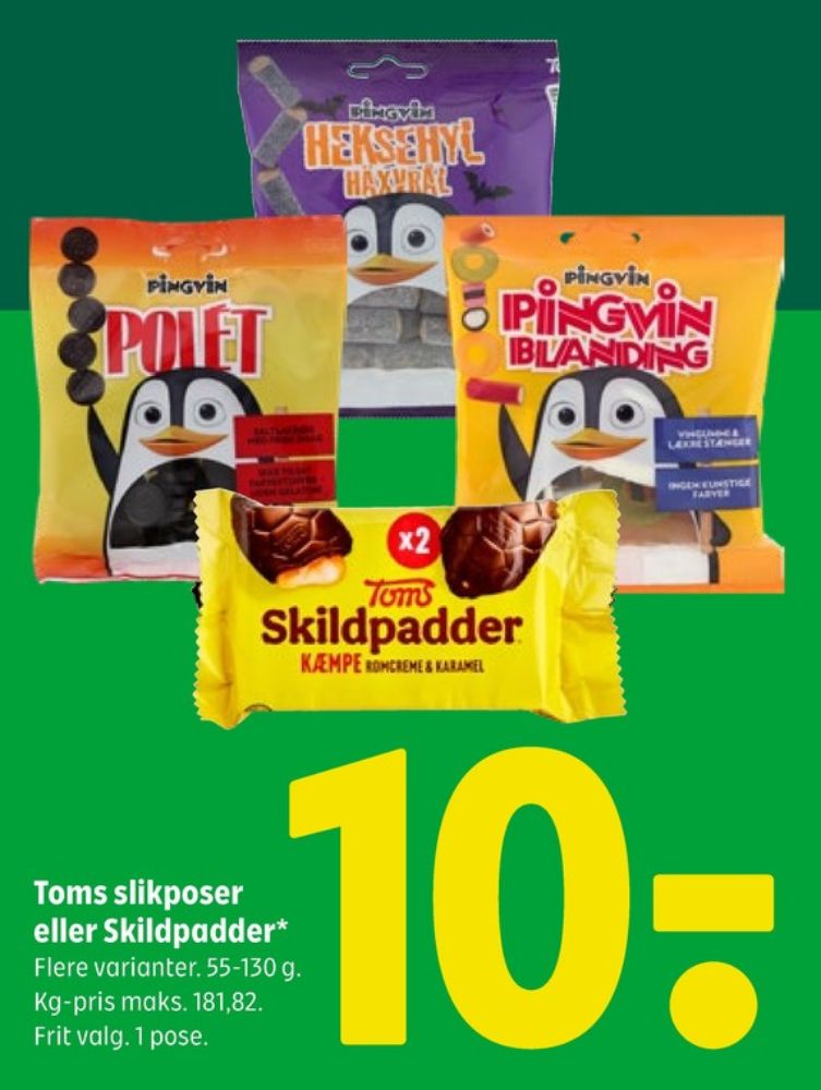 Toms Kæmpe Skildpadder, Chokoladeskildpadder
