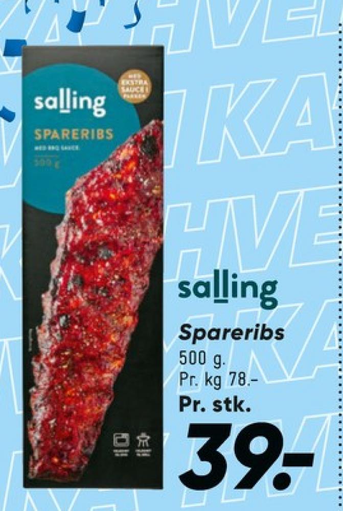 Salling, Spareribs