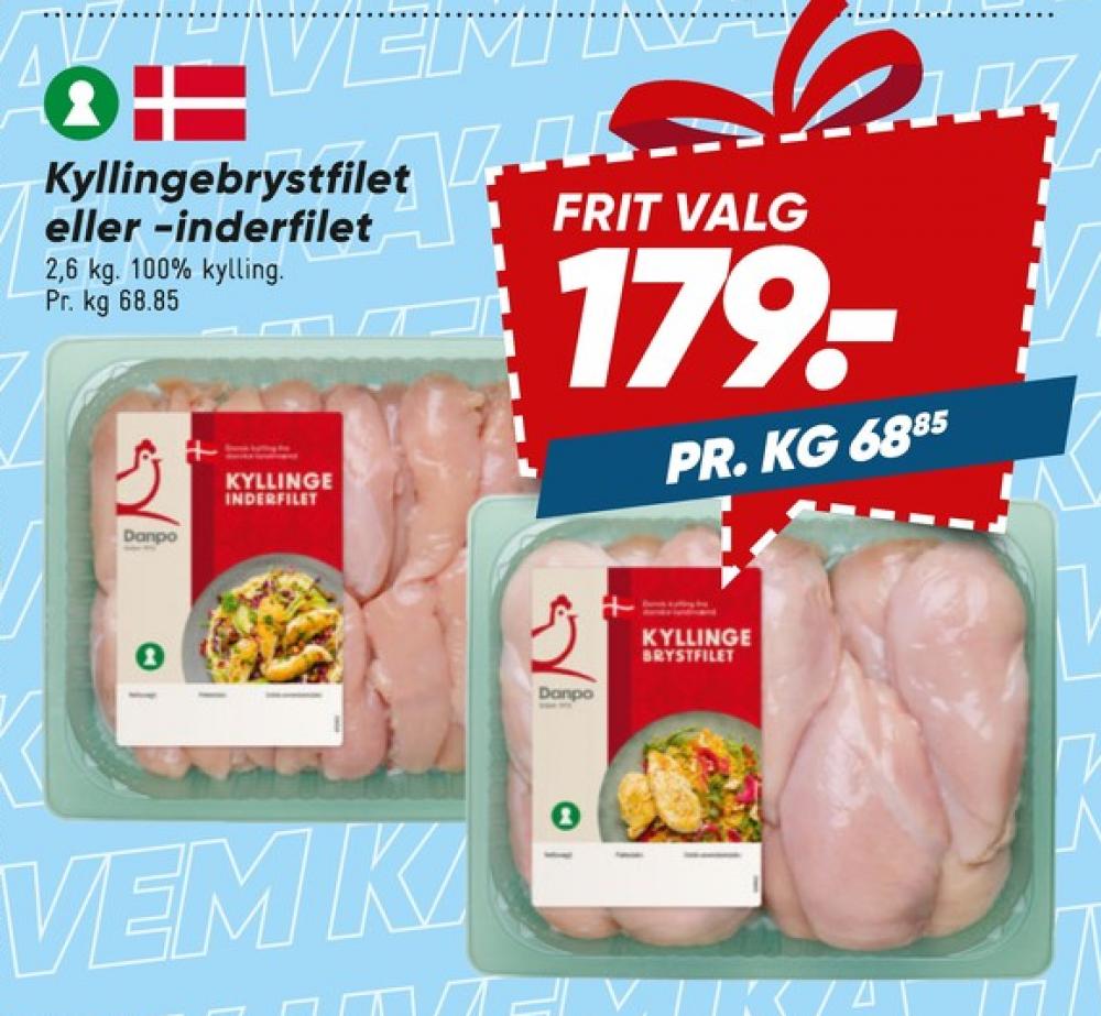 Danpo, Kyllingebrystfilet