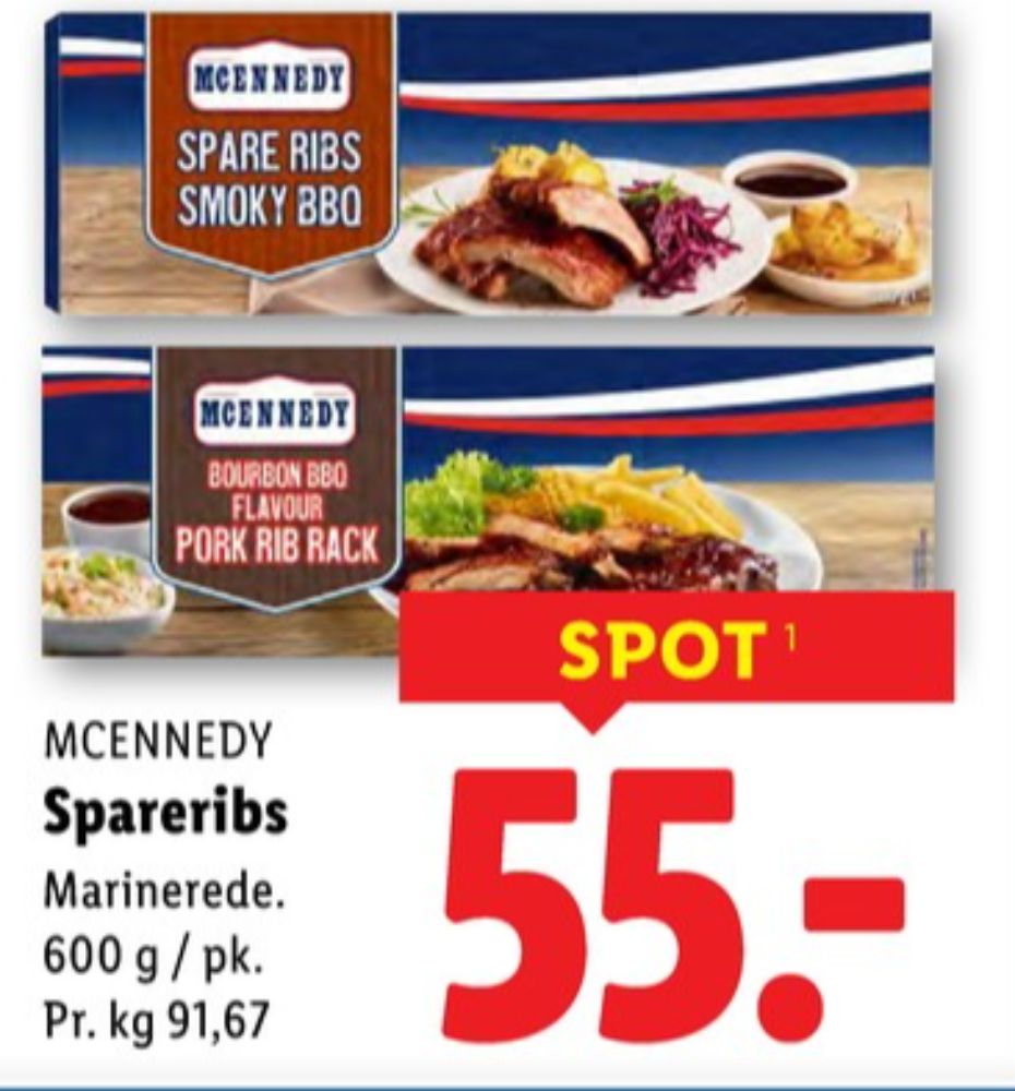 McEnnedy, Spareribs