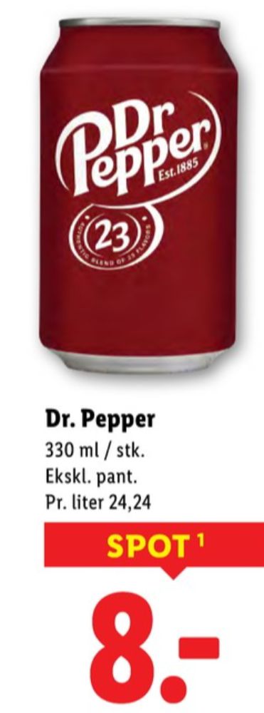 Dr Pepper, Cola