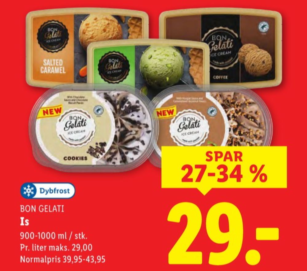 Bon Gelati, Coffiee is