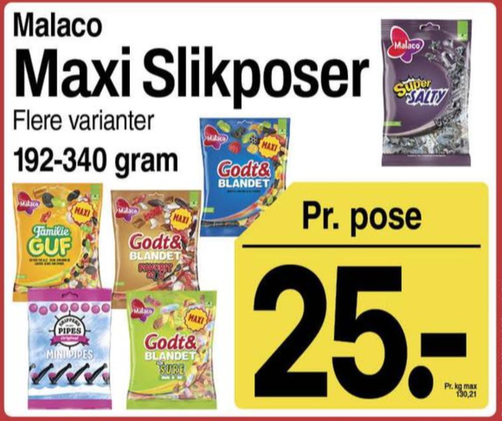 Malaco Familie Guf, Slikposer