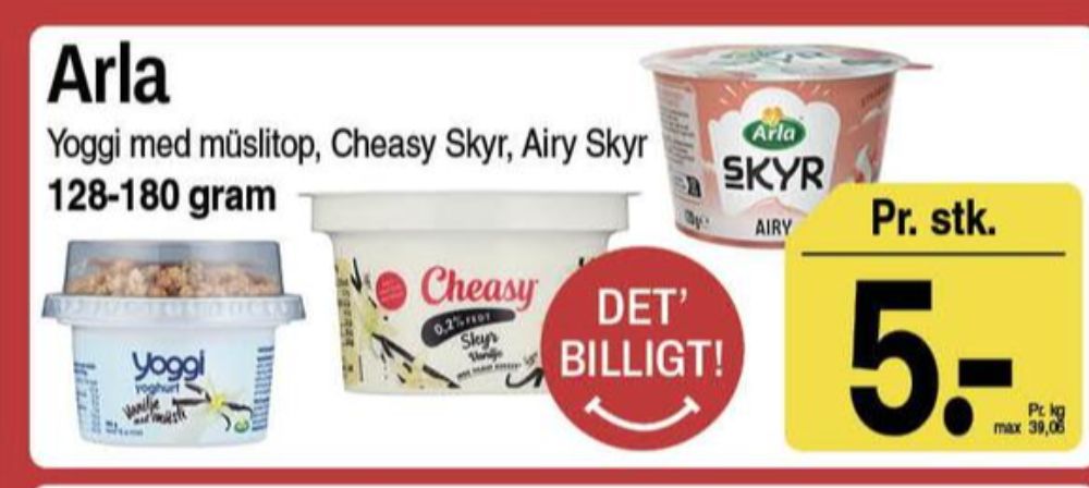 Cheasy, Vanilje Skyr 