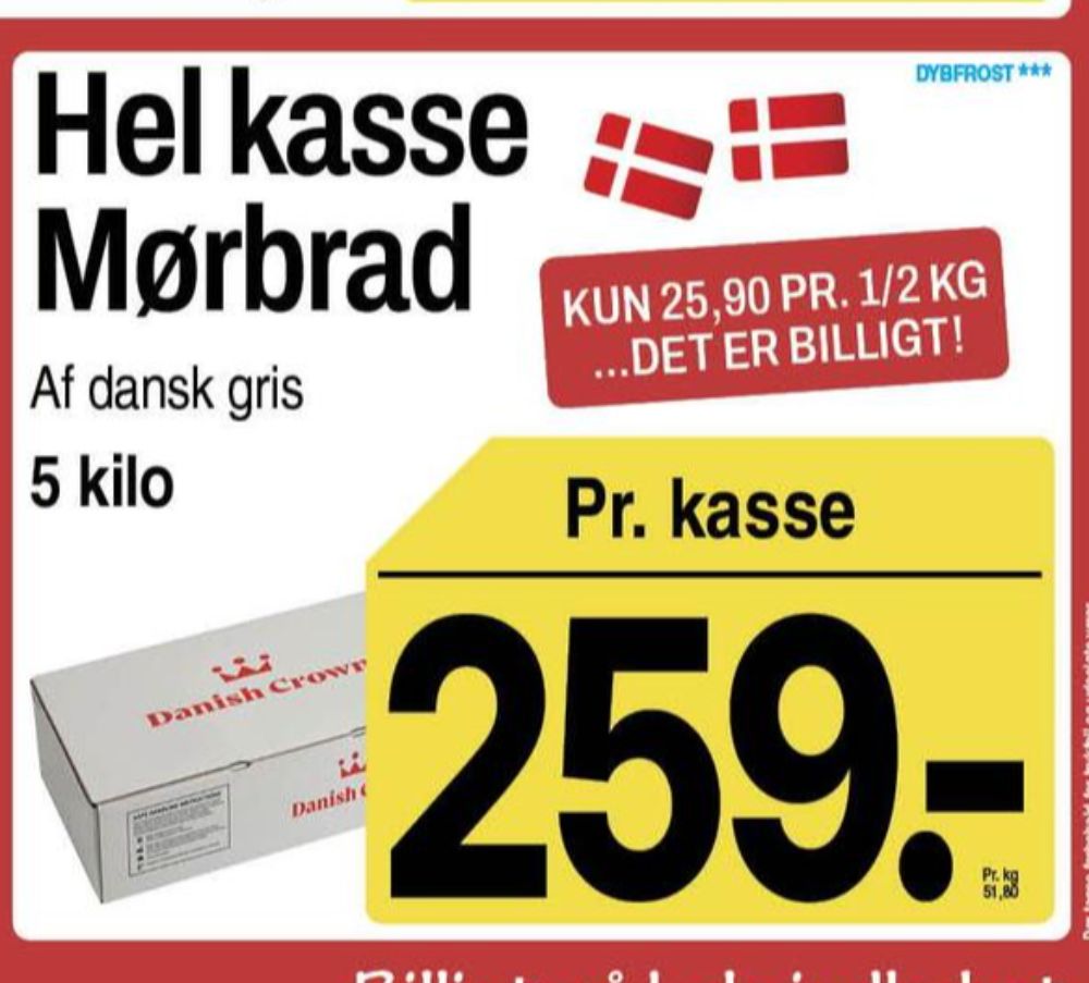 Danish Crown, Grisemørbrad