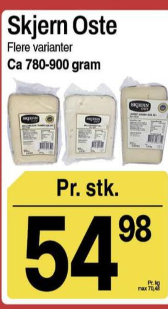 Mads Skjern, Skæreost